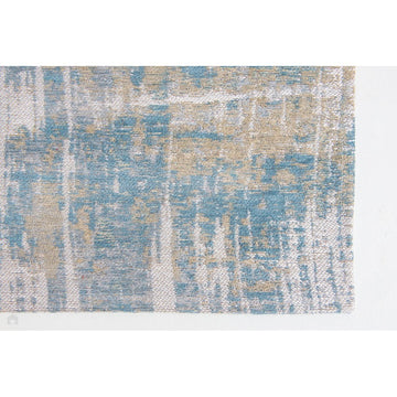 Louis De Poortere Atlantic Streaks 8718 Long Island Blu Washable Polyester Flatweave Eco-Runner-Louis De Poortere-Rug Love - The Most Loved Rug Store